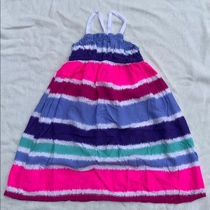 Cherokee girls striped sundress bright colors 3T